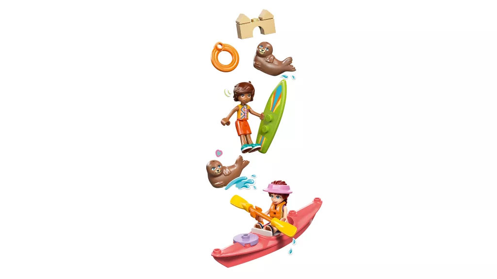 LEGO® Friends.  Domek na plaży z fokami 42699 - tantis.pl