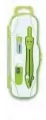 Cyrkiel szkolny PC-101 zielony PENMATE - tantis.pl