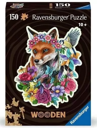 Puzzle drewniane 150 Lis - tantis.pl