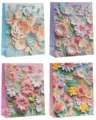 Torebka prezentowa 26x32x10cm Kwiaty MIX - tantis.pl