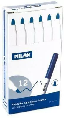 Marker do tablic cienki czerwony  MILAN - tantis.pl