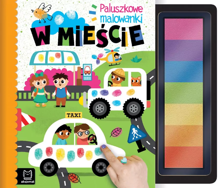 Paluszkowe malowanki. W mieście - tantis.pl