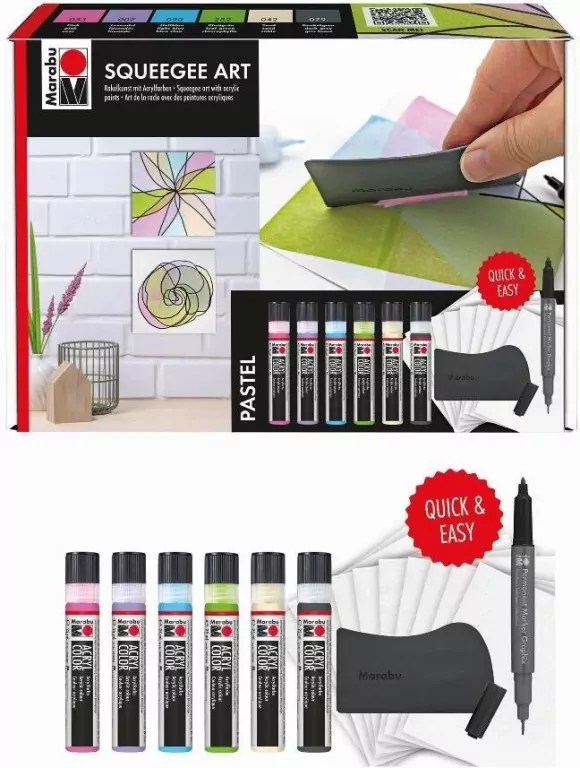 Zestaw artystyczny Acryl Color 6x25ml pastel - tantis.pl