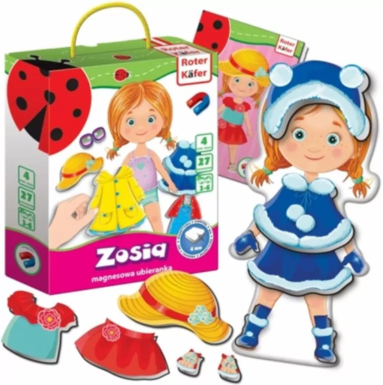 Zosia. Ubieranka magnetyczna - tantis.pl