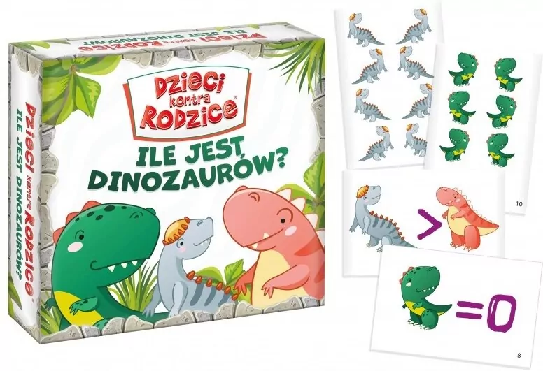 Dzieci kontra Rodzice. Ile jest dinozaurów? - tantis.pl