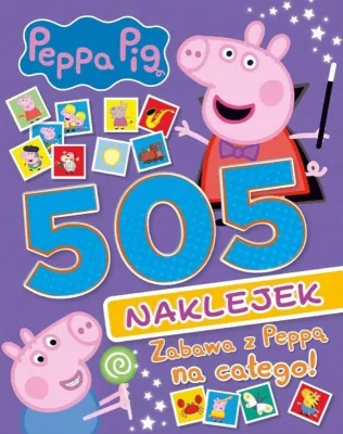 Peppa Pig 505 naklejek cz. 2 Zabawa na całego!