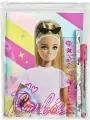Barbie Zestaw przyborów szkolnych w saszetce - tantis.pl