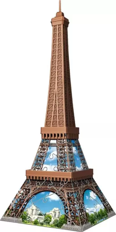 Puzzle 3D. Mini budynki: Wieża Eiffel - tantis.pl