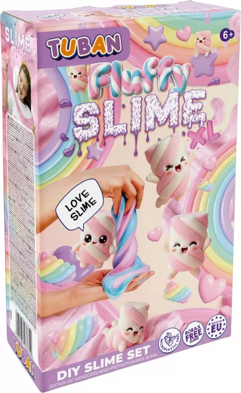 Zestaw Slime DIY - Fluffy XL TUBAN - tantis.pl