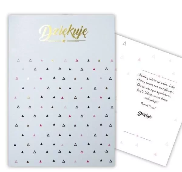 Kartka Podziękowania za współpracę V05 - tantis.pl