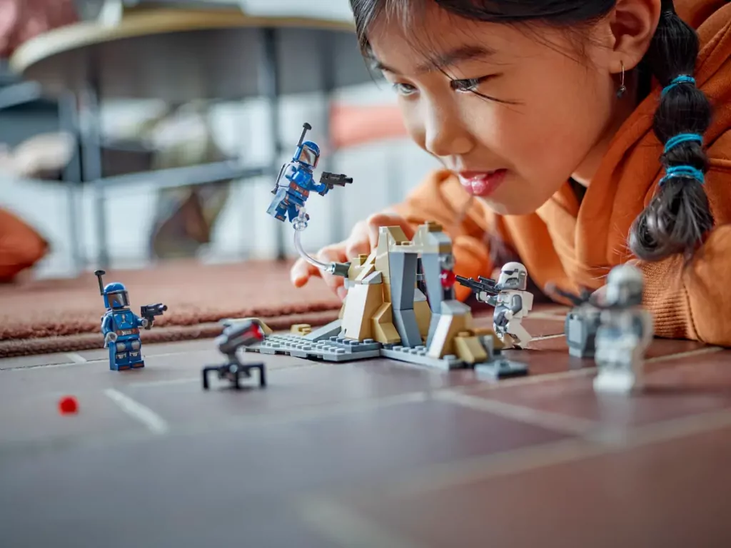 LEGO® Star Wars. Zasadzka na mandalorze 75373 - tantis.pl