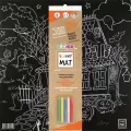 Mata czarna + kreda Halloween Funny Mat STRIGO - tantis.pl
