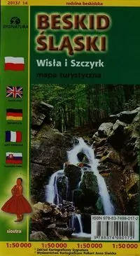Beskid Śląski. Wisła i Szczyrk. Mapa turystyczna 1:50 000 - tantis.pl