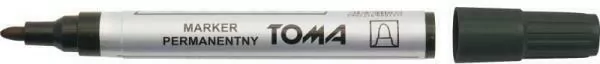 Marker permanentny okrągły czarny p10 TOMA/cena za - tantis.pl