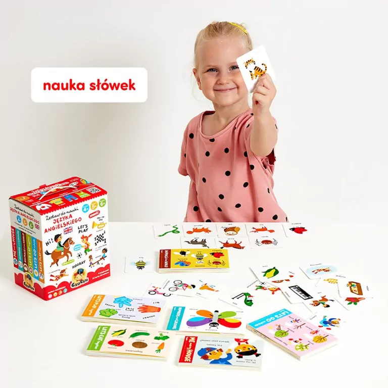 CzuCzu. Zestaw do nauki języka angielskiego dla dzieci 4, 5, 6 - tantis.pl