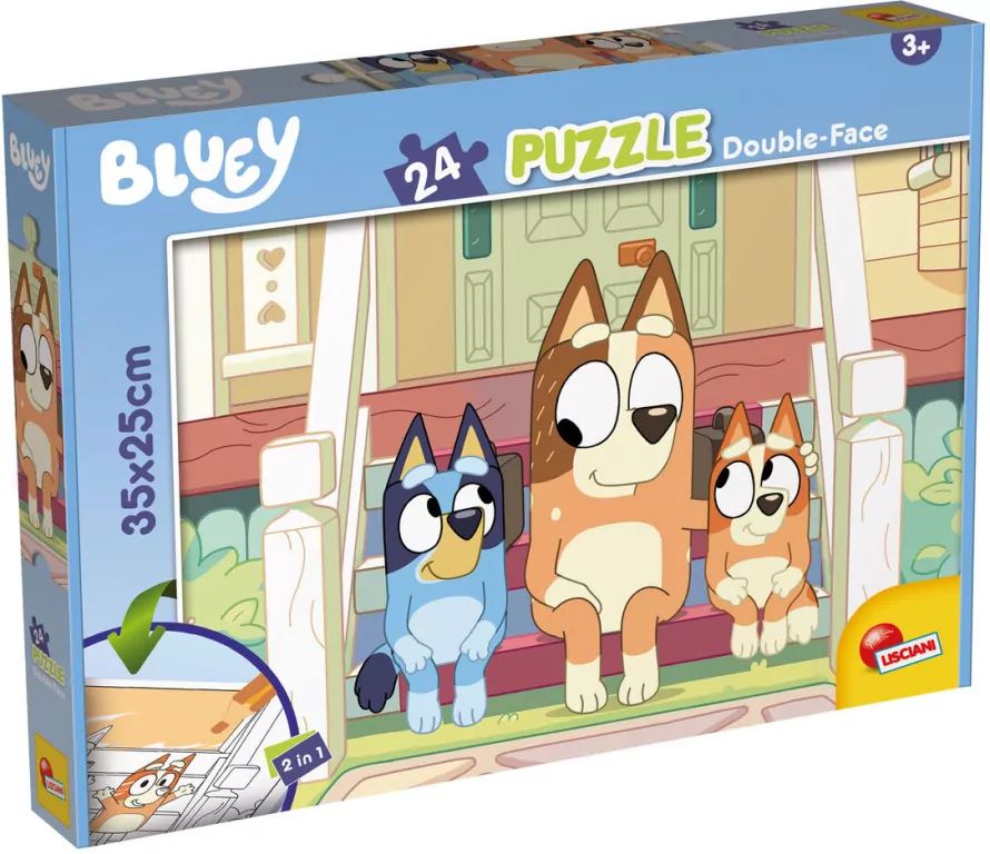 Puzzle podłogowe dwustronne M 24 Mr Monkey Jocks - tantis.pl