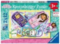 Ravensburger. Puzzle 2x12. Koci Domek Gabi - tantis.pl