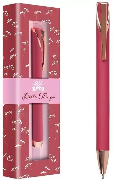 Długopis upominkowy w etui Little Things red - tantis.pl