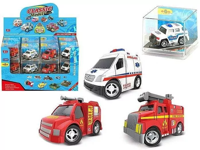 Auto ratunkowe metalowe MIX - tantis.pl