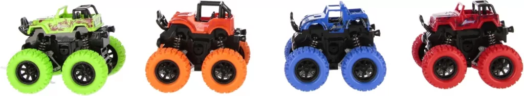 Auto terenowe 9cm MIX - tantis.pl