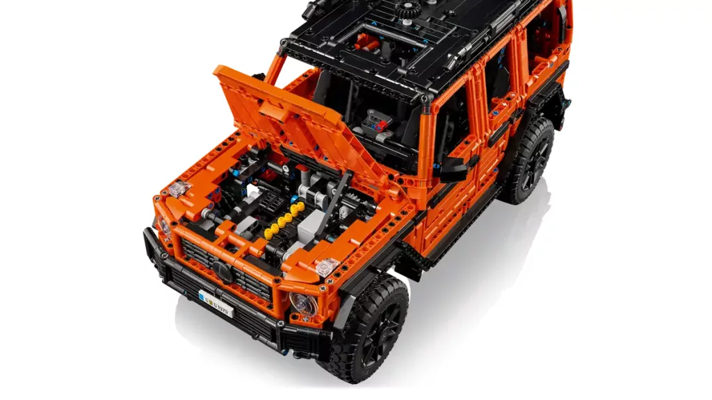 LEGO® Technic. Mercedes-Benz G 500 PROFESSIONAL Line 42177 - tantis.pl