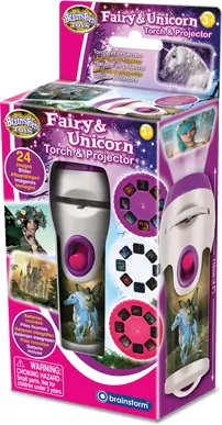 Latarka i projektor - Wróżka i jednorożec - tantis.pl