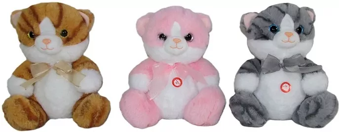 Kot z głosem 20cm MIX - tantis.pl