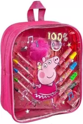 STnux. Plecak z wyposażeniem. Świnka Peppa