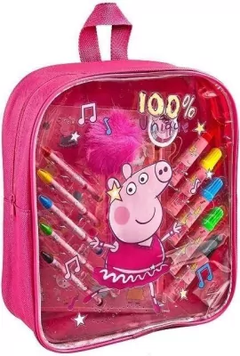 STnux. Plecak z wyposażeniem. Świnka Peppa