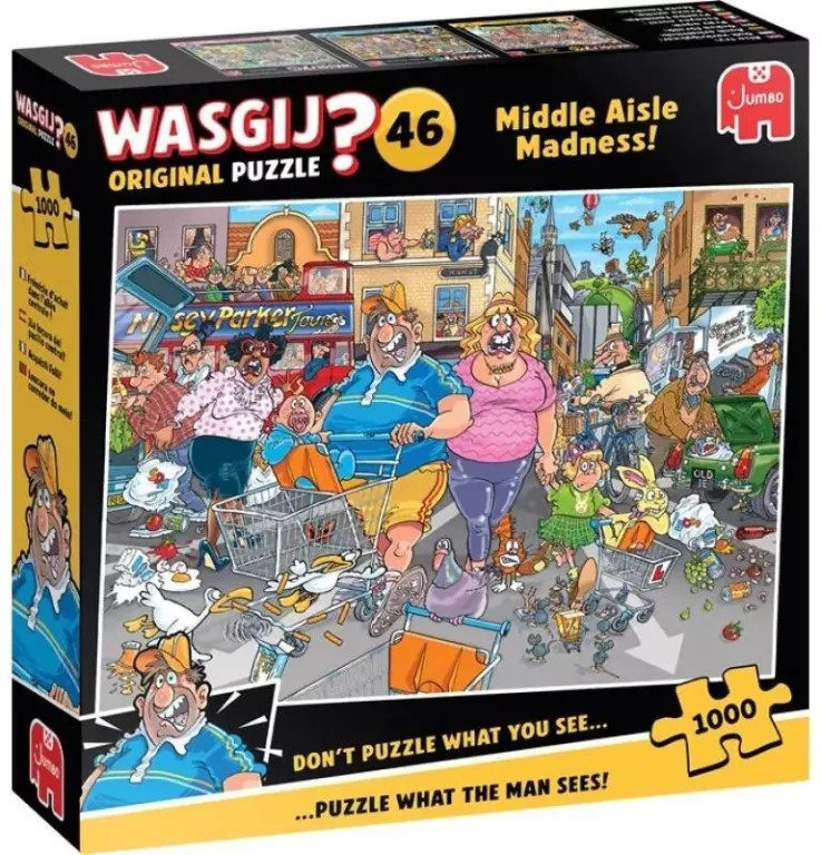 Puzzle 1000 Wasgij Jumbo Retro szał zakupów - tantis.pl