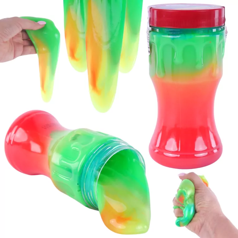 Glutek. Slime tęczowy 400ml MIX - tantis.pl