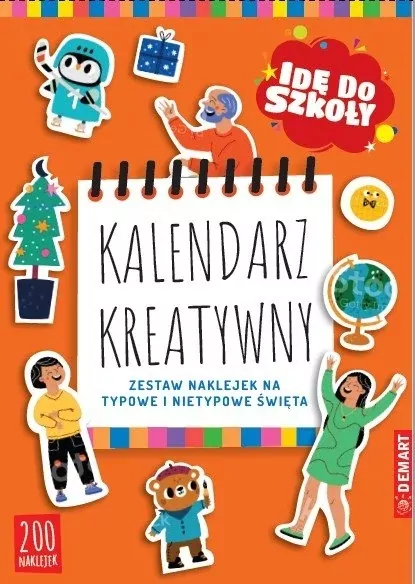 Kalendarz kreatywny. Idę do szkoły - tantis.pl