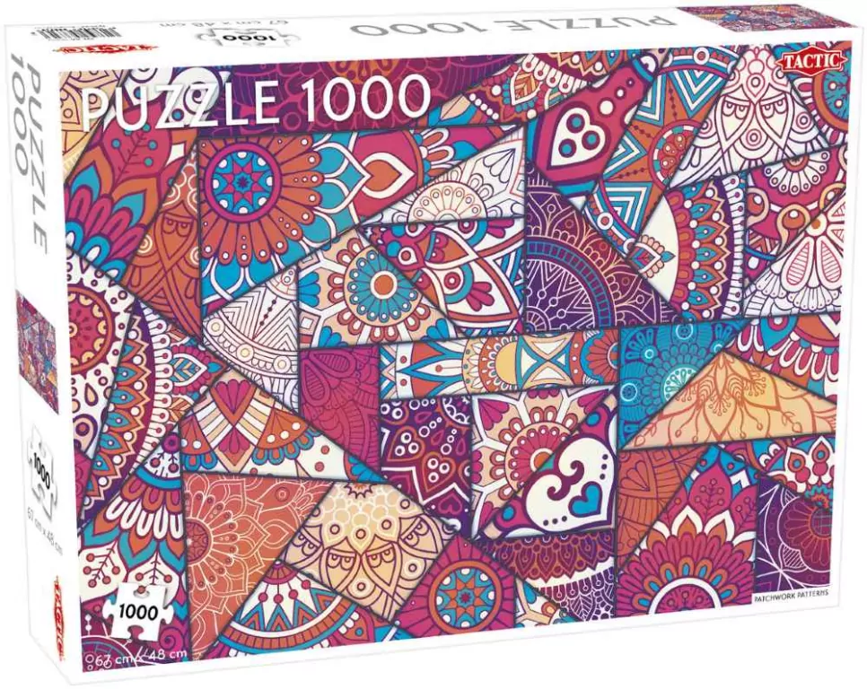 Puzzle 1000. Patchwork Patterns. 56631 - tantis.pl