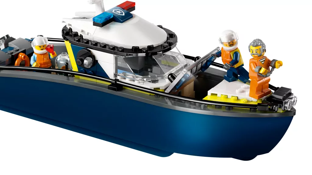 LEGO® City. Pościg łodzią policyjną 60456 - tantis.pl