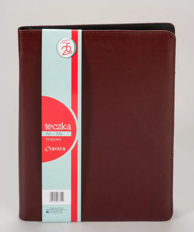 Teczka A4 706 brązowa ANTRA - tantis.pl