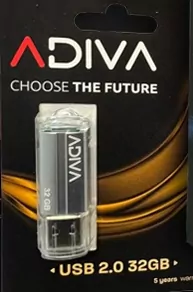 PENDRIVE 32GB USB 2.0 ADIVA B/C - tantis.pl