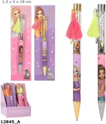 Długopis Top Model z konfetti 1szt.mix 12845A