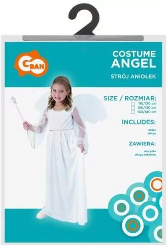 Zestaw Aniołek, rozmiar 130/140cm - tantis.pl