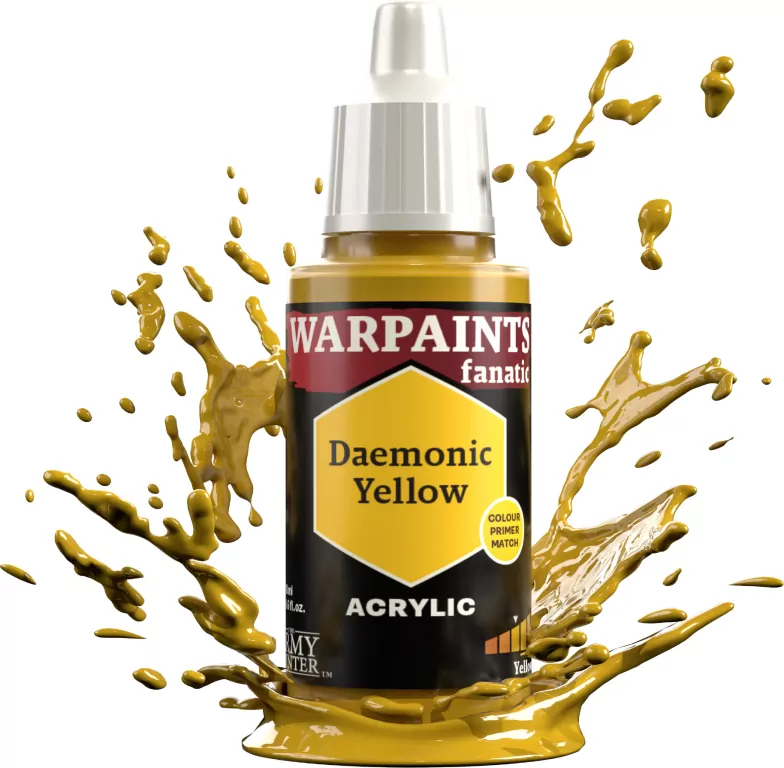 The Army Painter: Warpaints - Fanatic - Daemonic Yellow - tantis.pl