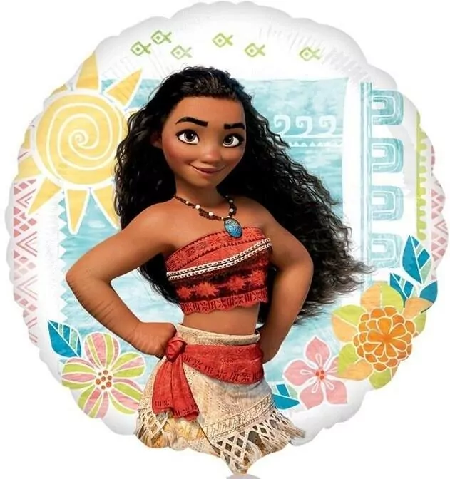 Balon foliowy Moana/Vaiana 46cm - tantis.pl