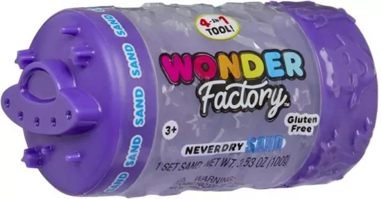 Wonder Factory Never Dry Sand Singles - Purple