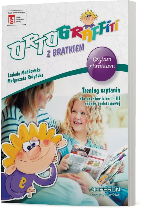 Ortograffiti z Bratkiem. Czytam z Bratkiem. Trening czytania dla klas I-III szkoły podstawowej - tantis.pl