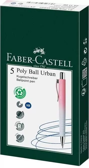 Długopis Poly Ball Urban XB  niebieski - tantis.pl