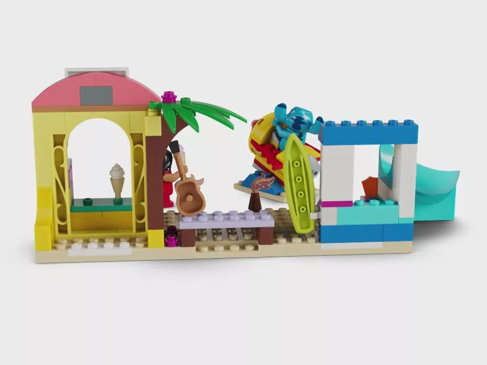LEGO® Zabawa na plaży z Lilo i Stitchem 43280 - tantis.pl