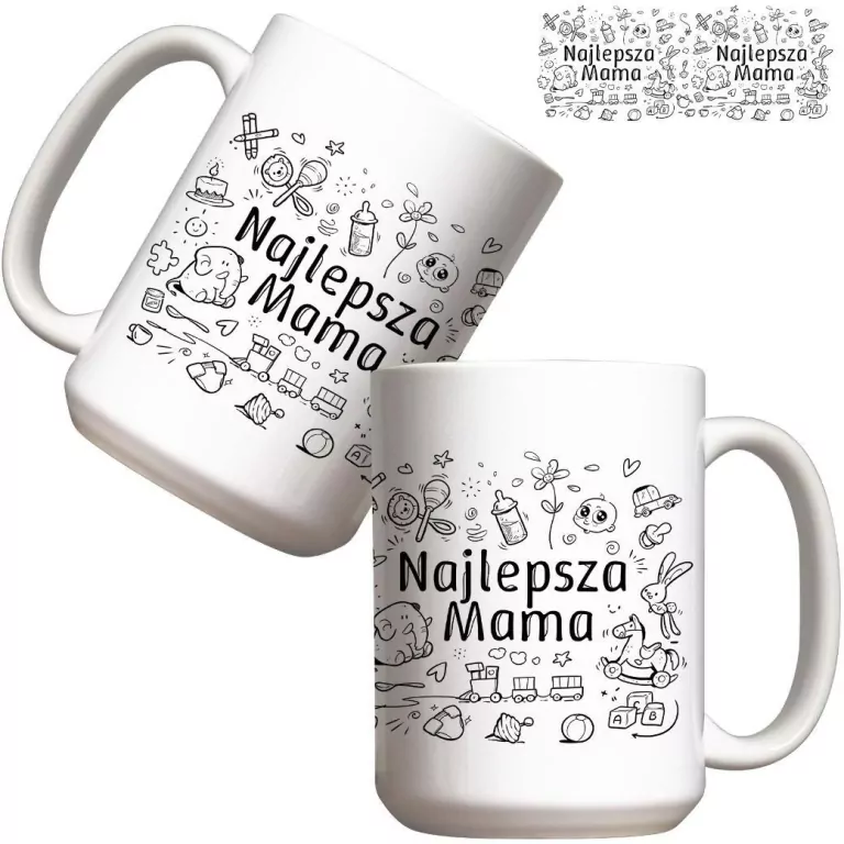 Kubek - Najlepsza Mama 440ml - tantis.pl