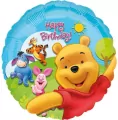 Balon foliowy Pooh and Friends Sunny BDAY 46cm - tantis.pl
