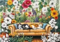 Puzzle 500 Kocia oranżeria TREFL - tantis.pl
