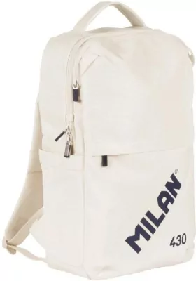 Plecak z blokowanym suwakiem 15L beżowy MILAN