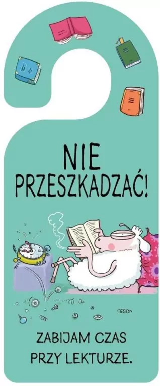 Zawieszka na klamkę. Lektura - tantis.pl