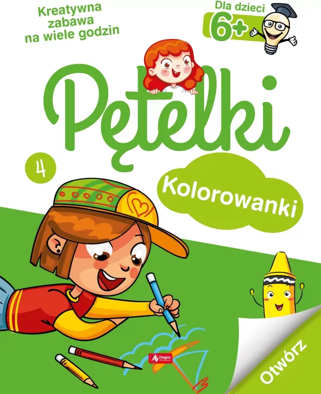Pętelki. Kolorowanki - tantis.pl